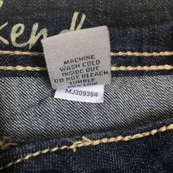 ND Weekend Bootcut Denim Jean Size 16 Rhinestone Sequin Bling NWOT Y2K 36x33 - Picture 9 of 11